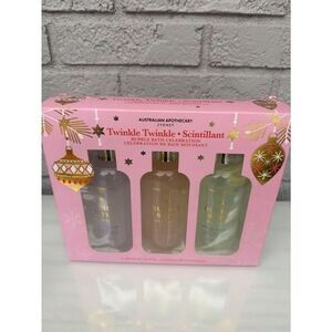 Australian Apothecary Sydney Twinkle Twinkle Scintillant 3PCS Bubble Bath Set